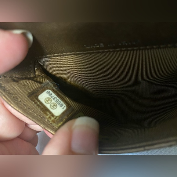 Authentic Chanel Quilted Caviar Card/Coin Mini Wallet - Picture 8 of 13